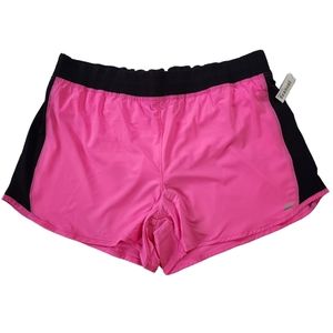 Amazon Essentials Pink Track Shorts Sz XL NWT